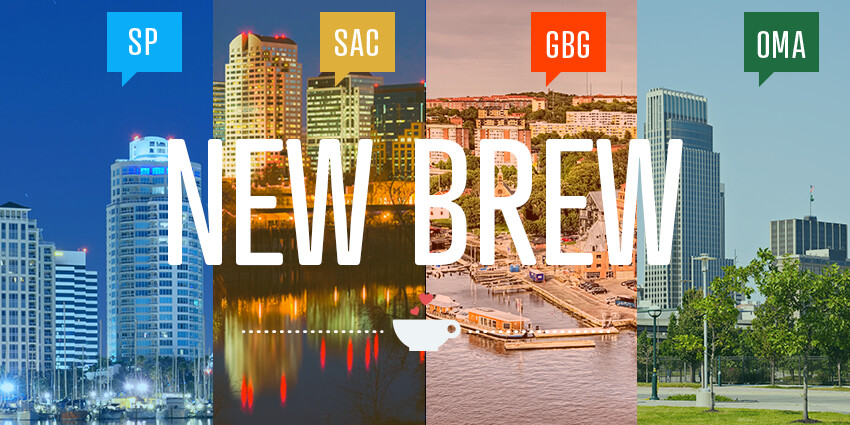 New organizers in St. Pete, Sacramento, Gothenburg, and Omaha