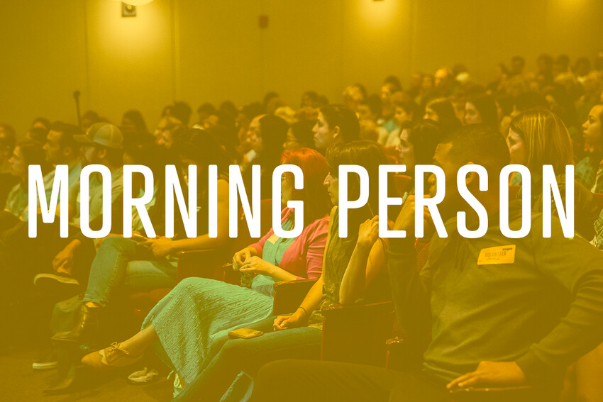 Morning Person of the Day: Shane Kingery