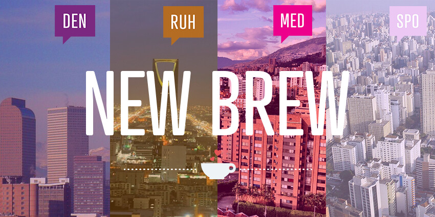 New organizers in Denver, Riyadh, Medellin, and Sao Paulo